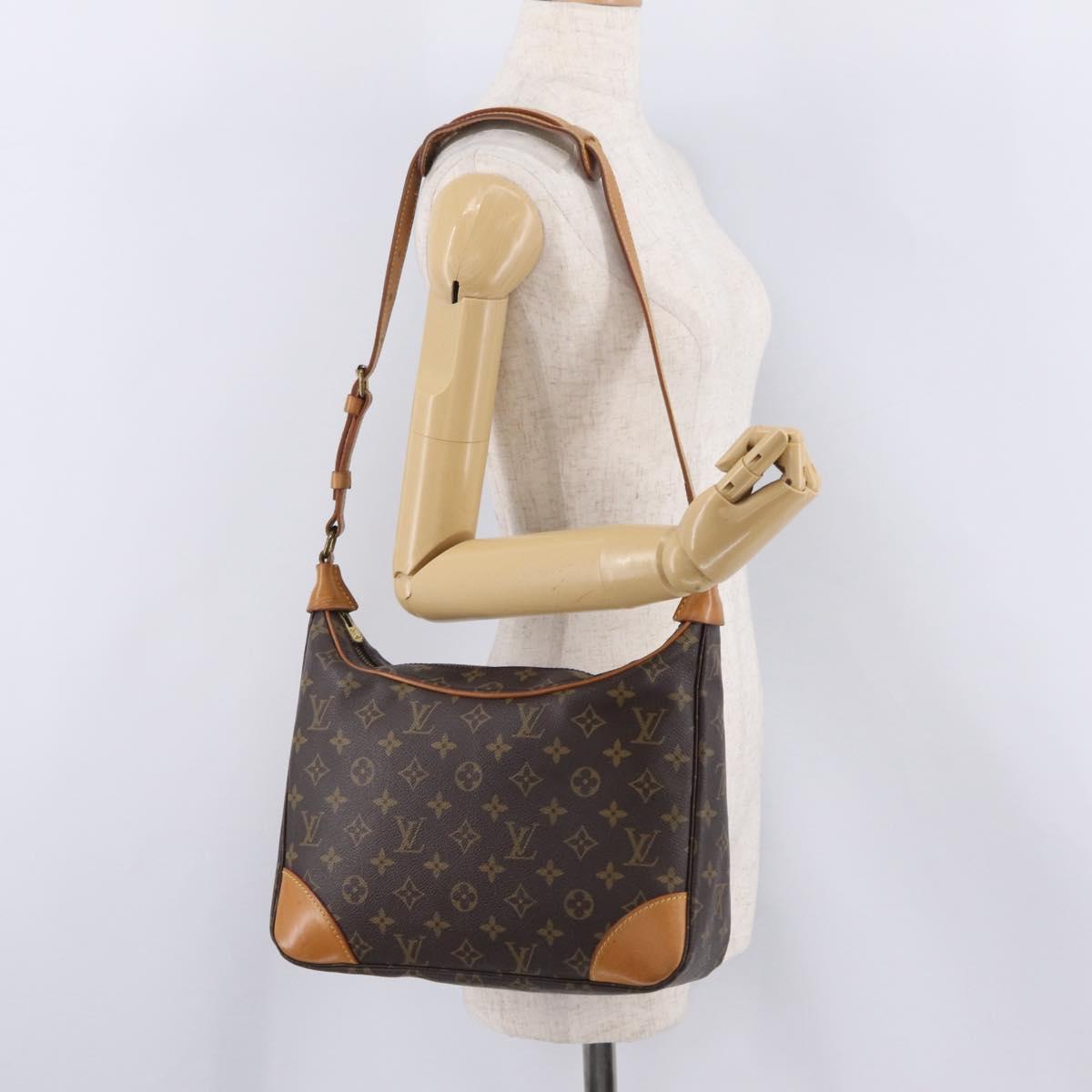 LOUIS VUITTON Monogram Boulogne 30 Shoulder Bag M51265 LV Auth 209273