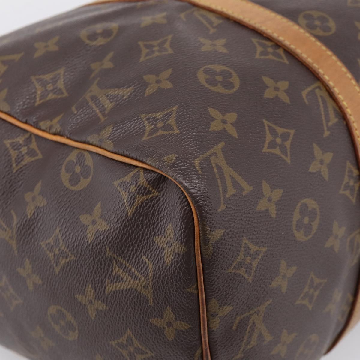 LOUIS VUITTON Monogram Sac Souple 35 Boston Bag M41626 LV Auth 209274