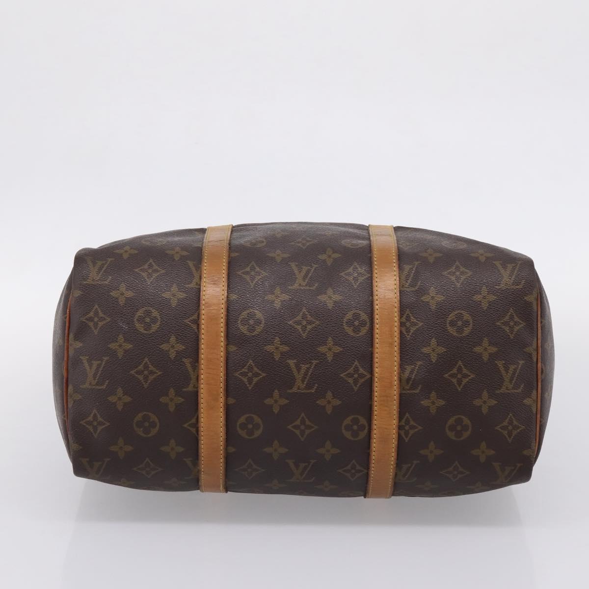LOUIS VUITTON Monogram Sac Souple 35 Boston Bag M41626 LV Auth 209274