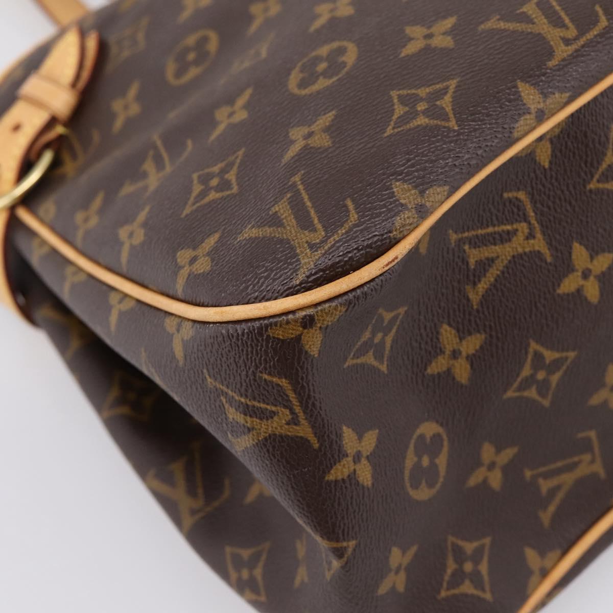 LOUIS VUITTON Monogram Batignolles Horizontal Tote Bag M51154 LV Auth 209286V