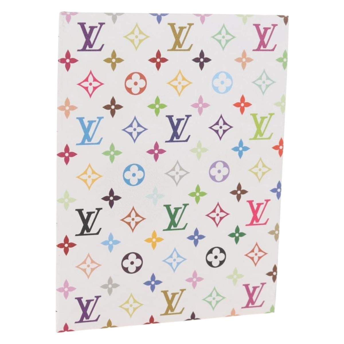 LOUIS VUITTON Trading Card Holder Paper Takashi Murakami Multicolor Auth 209312M