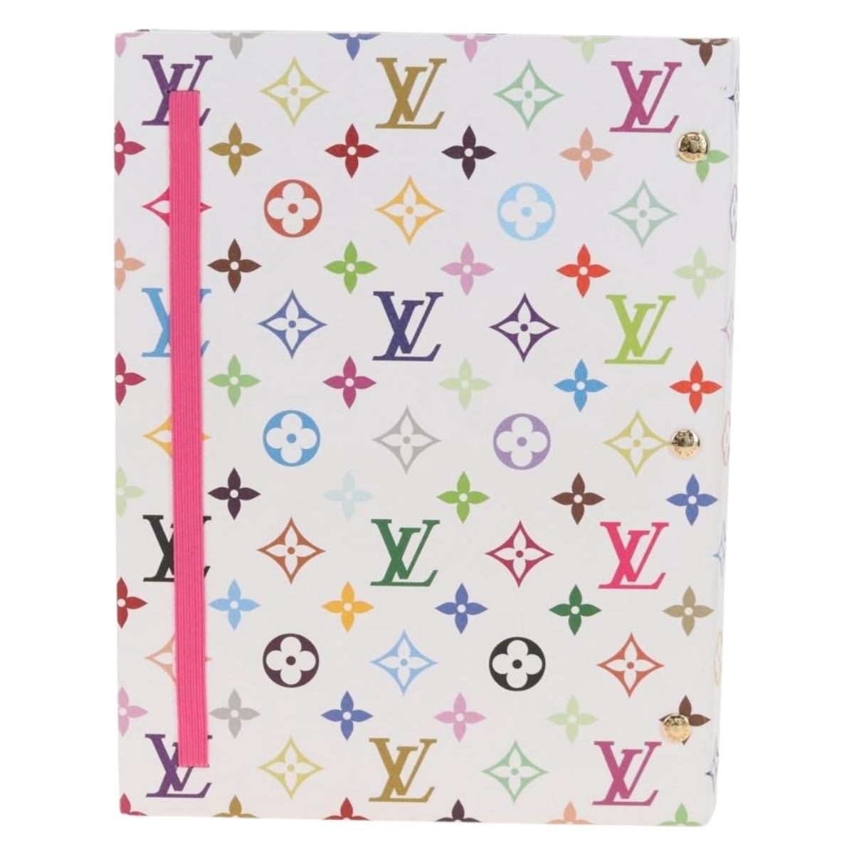 LOUIS VUITTON Trading Card Holder Paper Takashi Murakami Multicolor Auth 209312M