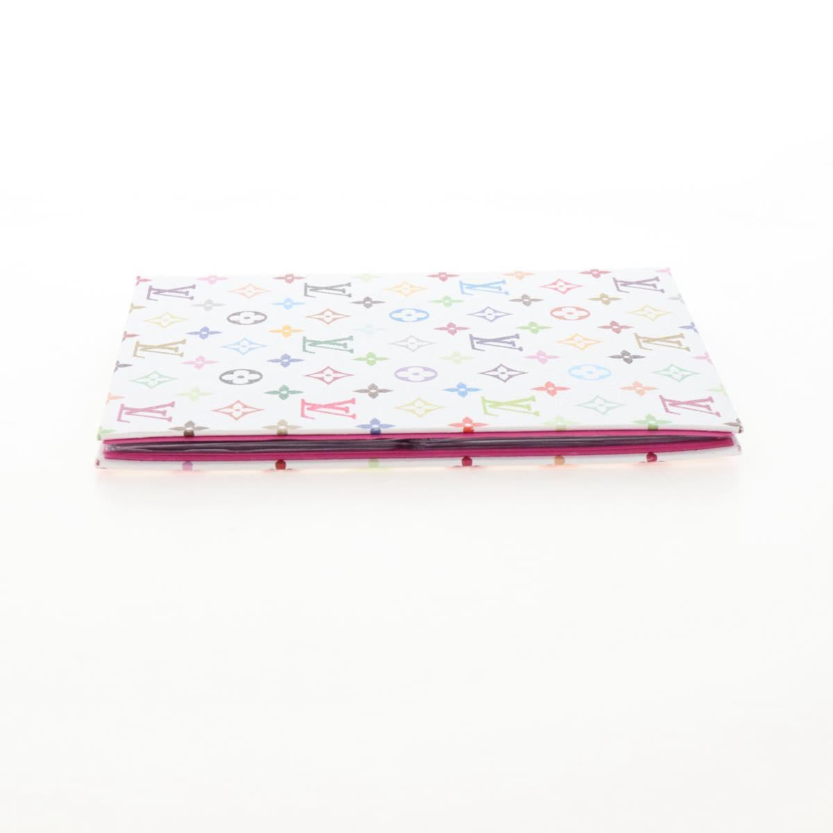 LOUIS VUITTON Trading Card Holder Paper Takashi Murakami Multicolor Auth 209312M
