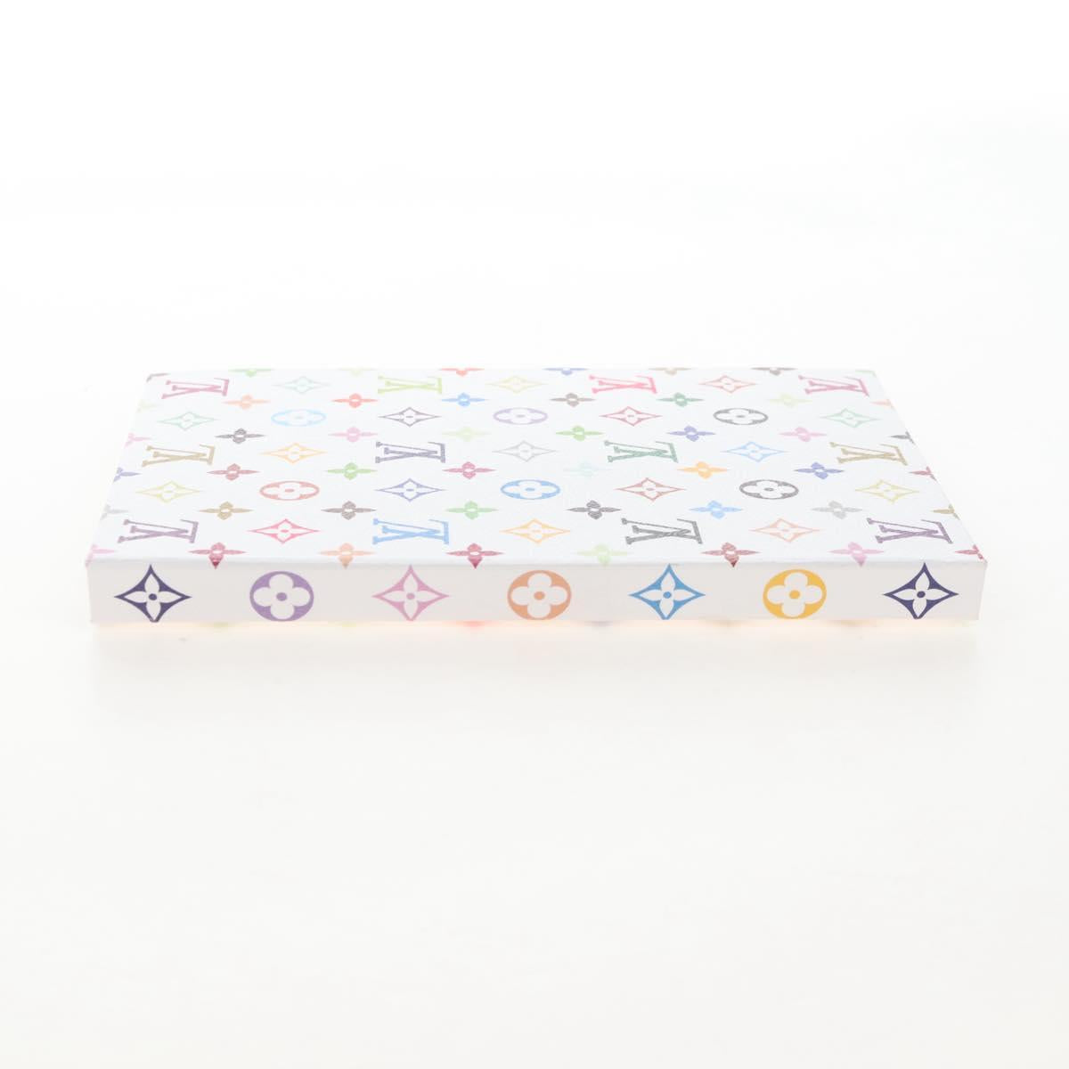 LOUIS VUITTON Trading Card Holder Paper Takashi Murakami Multicolor Auth 209312M