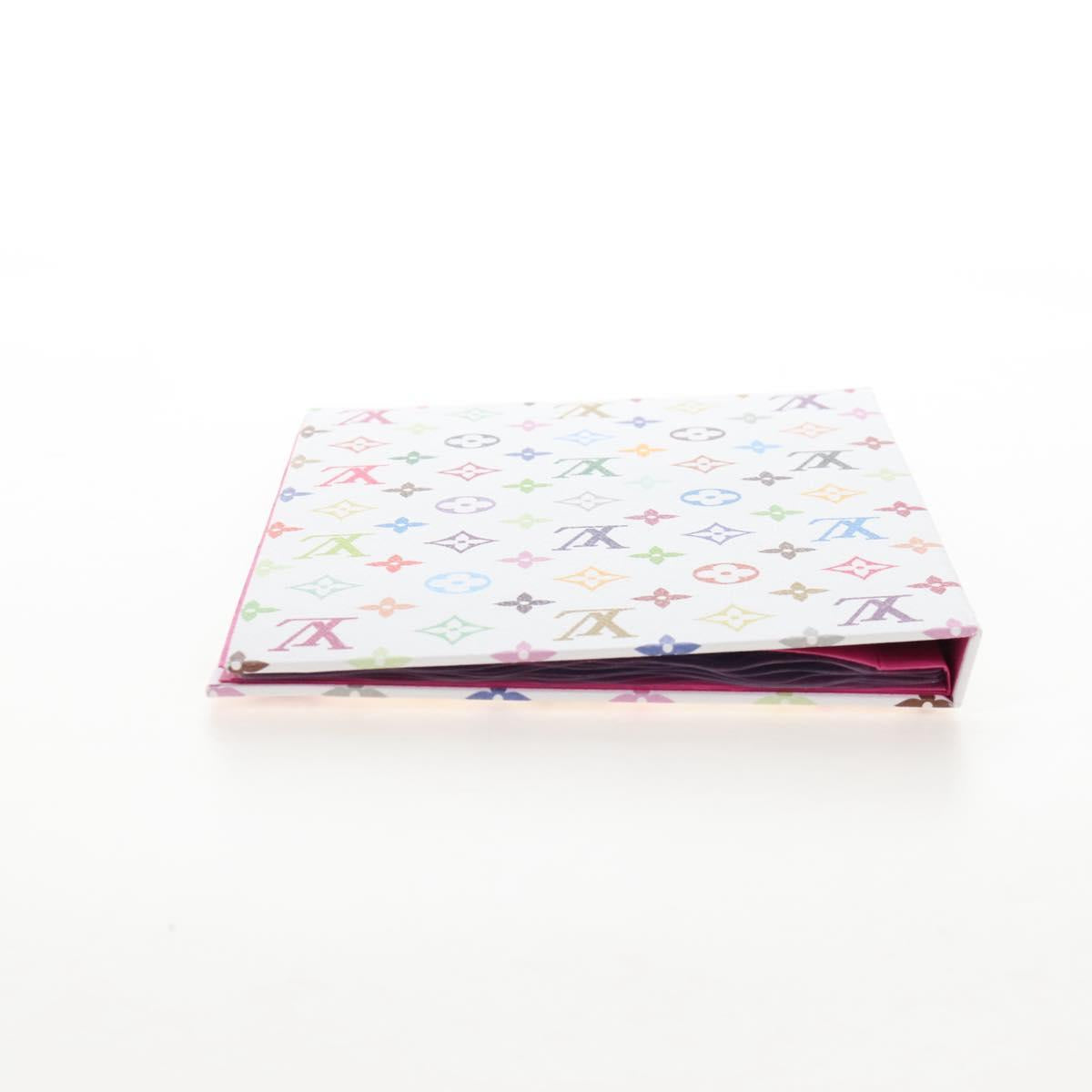 LOUIS VUITTON Trading Card Holder Paper Takashi Murakami Multicolor Auth 209312M