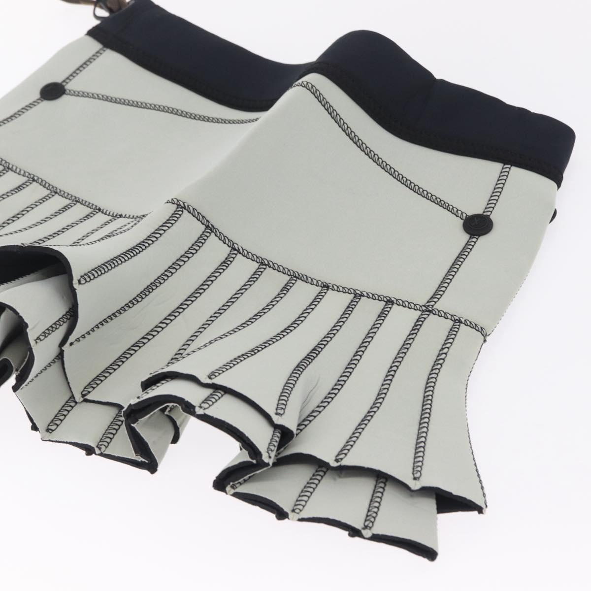 LOUIS VUITTON 2024 Cruise Short Pants Polyester Gray Black LV Auth 209360M