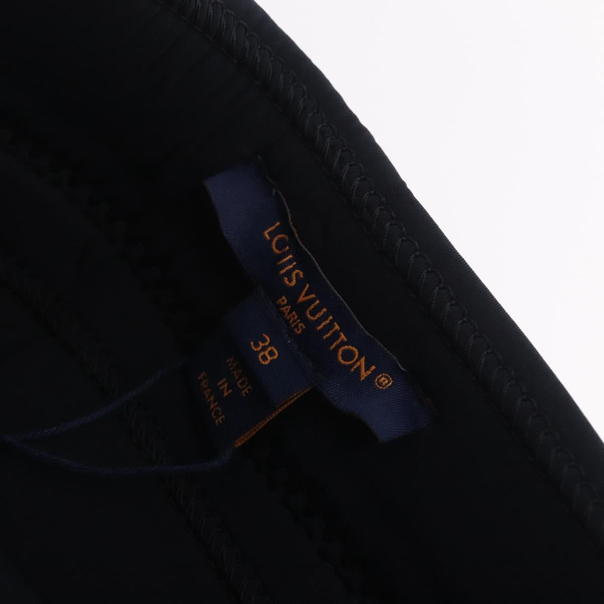 LOUIS VUITTON 2024 Cruise Short Pants Polyester Gray Black LV Auth 209360M