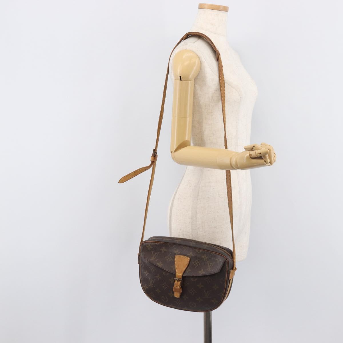 LOUIS VUITTON Monogram Jeune Fille MM Shoulder Bag M51226 LV Auth 209364