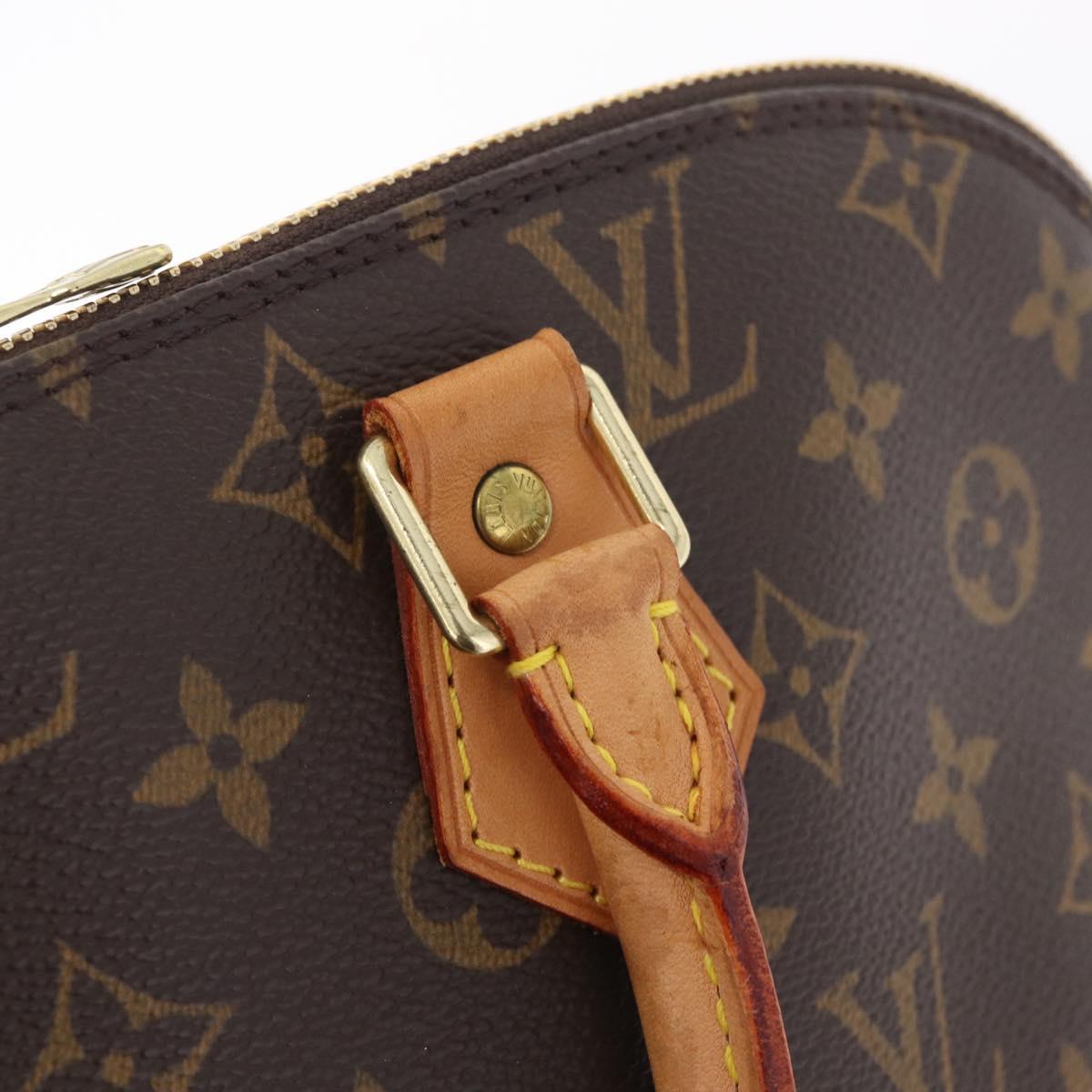 LOUIS VUITTON Monogram Alma Hand Bag M51130 LV Auth 209370A