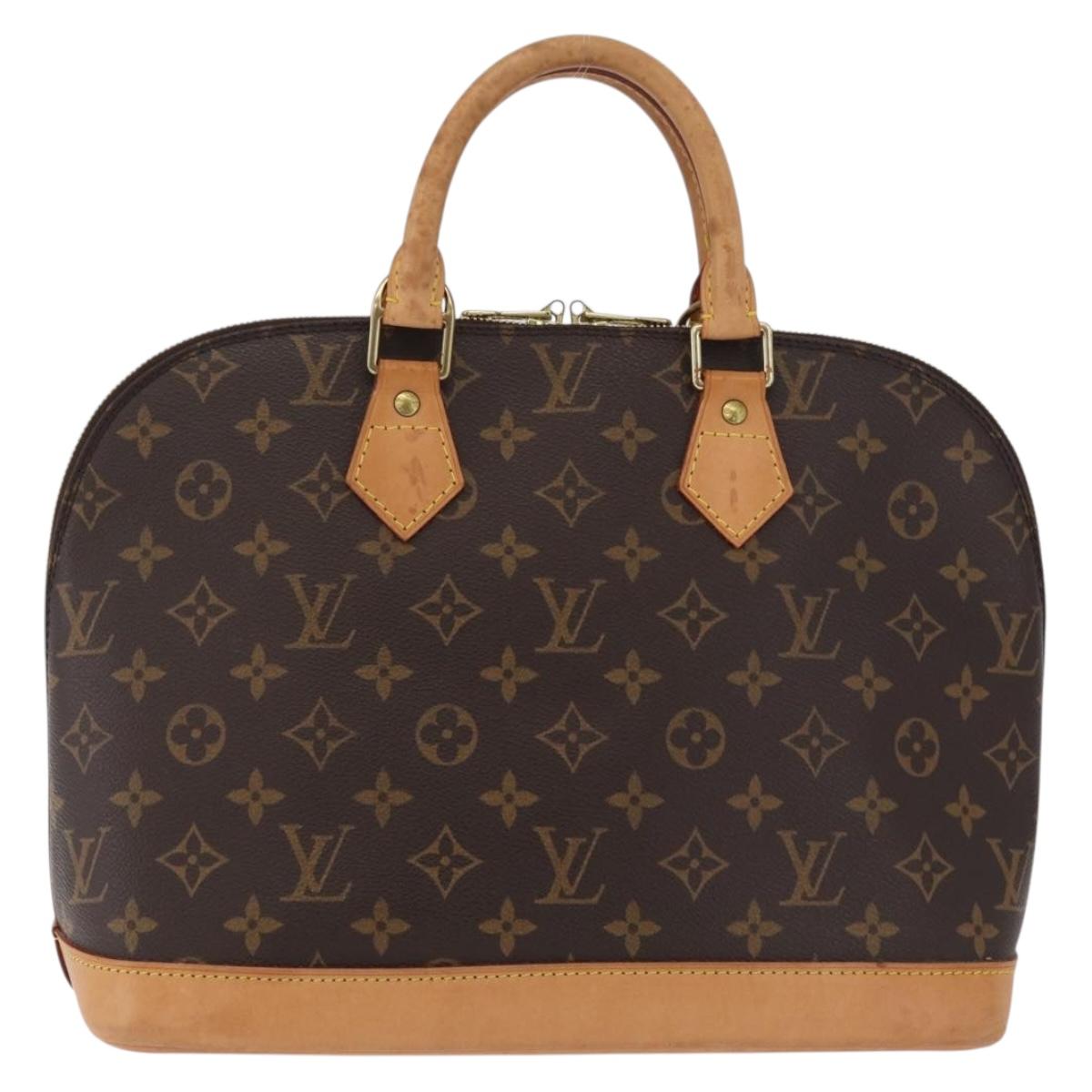 LOUIS VUITTON Monogram Alma Hand Bag M51130 LV Auth 209370A