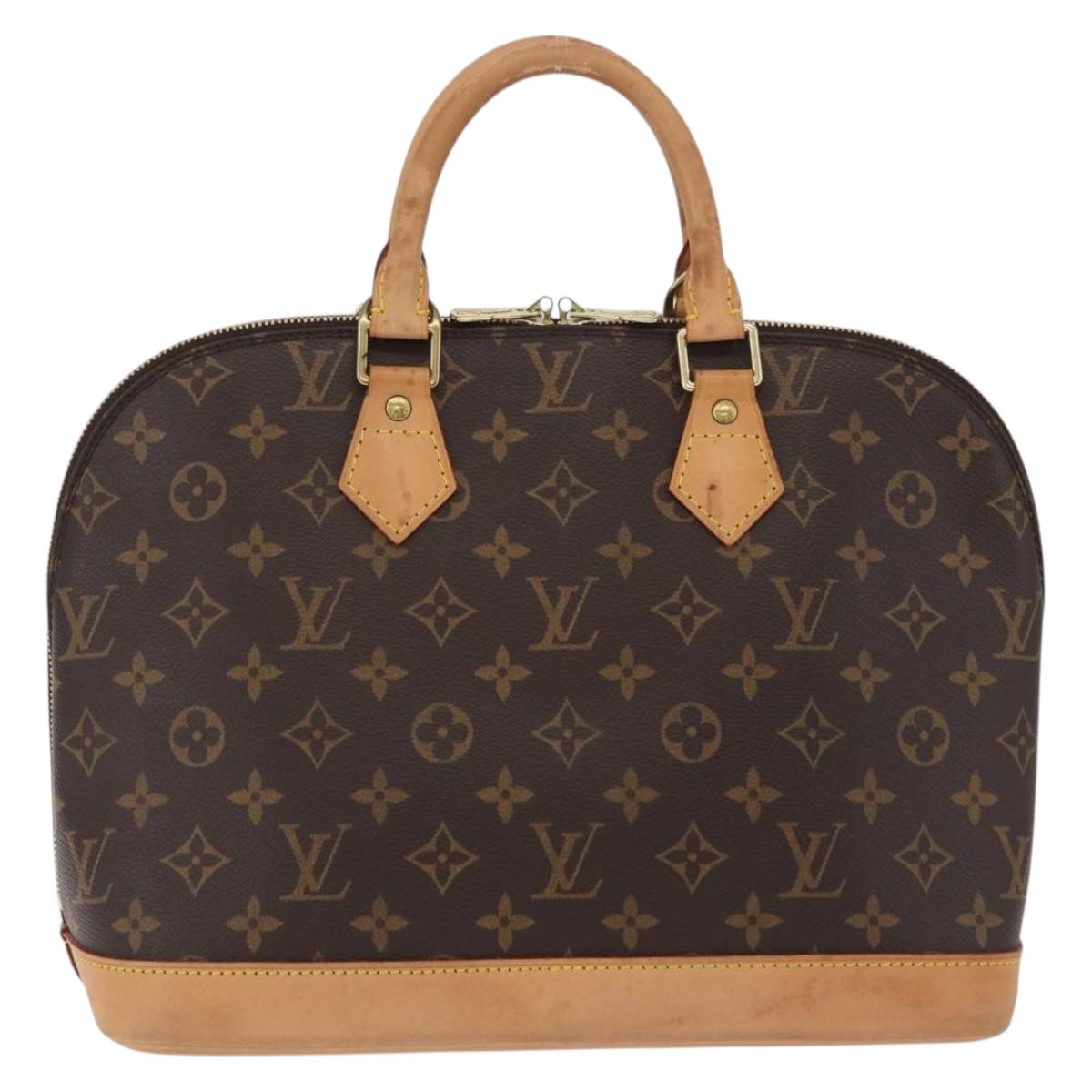 LOUIS VUITTON Monogram Alma Hand Bag M51130 LV Auth 209370A