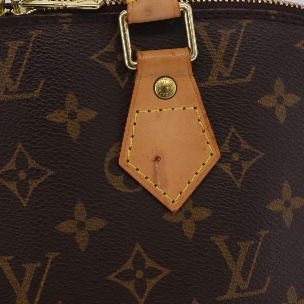LOUIS VUITTON Monogram Alma Hand Bag M51130 LV Auth 209370A