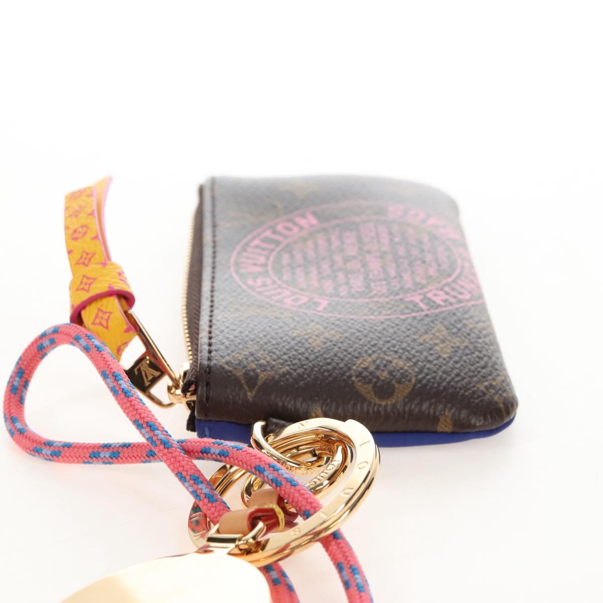 LOUIS VUITTON Monogram Phone Holder Pouch M28125 LV Auth 209382M