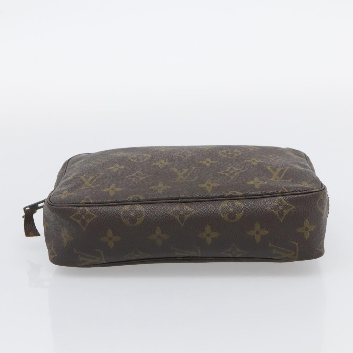 LOUIS VUITTON Monogram Trousse Toilette 23 Clutch Bag M47524 LV Auth 209384