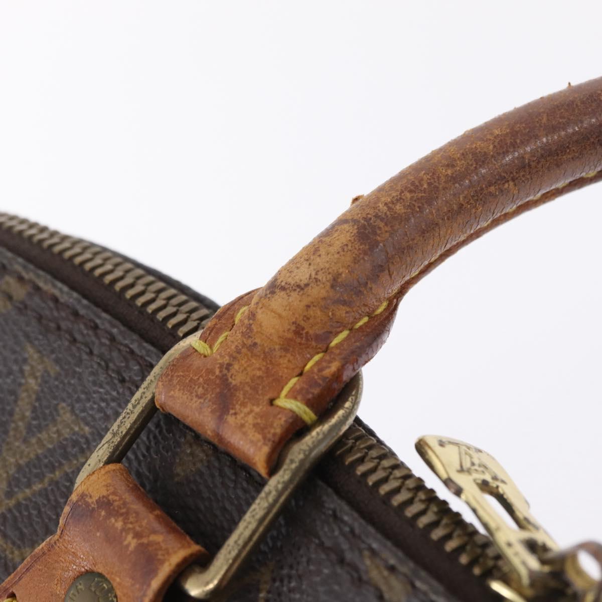 LOUIS VUITTON Monogram Alma Hand Bag M51130 LV Auth 209385