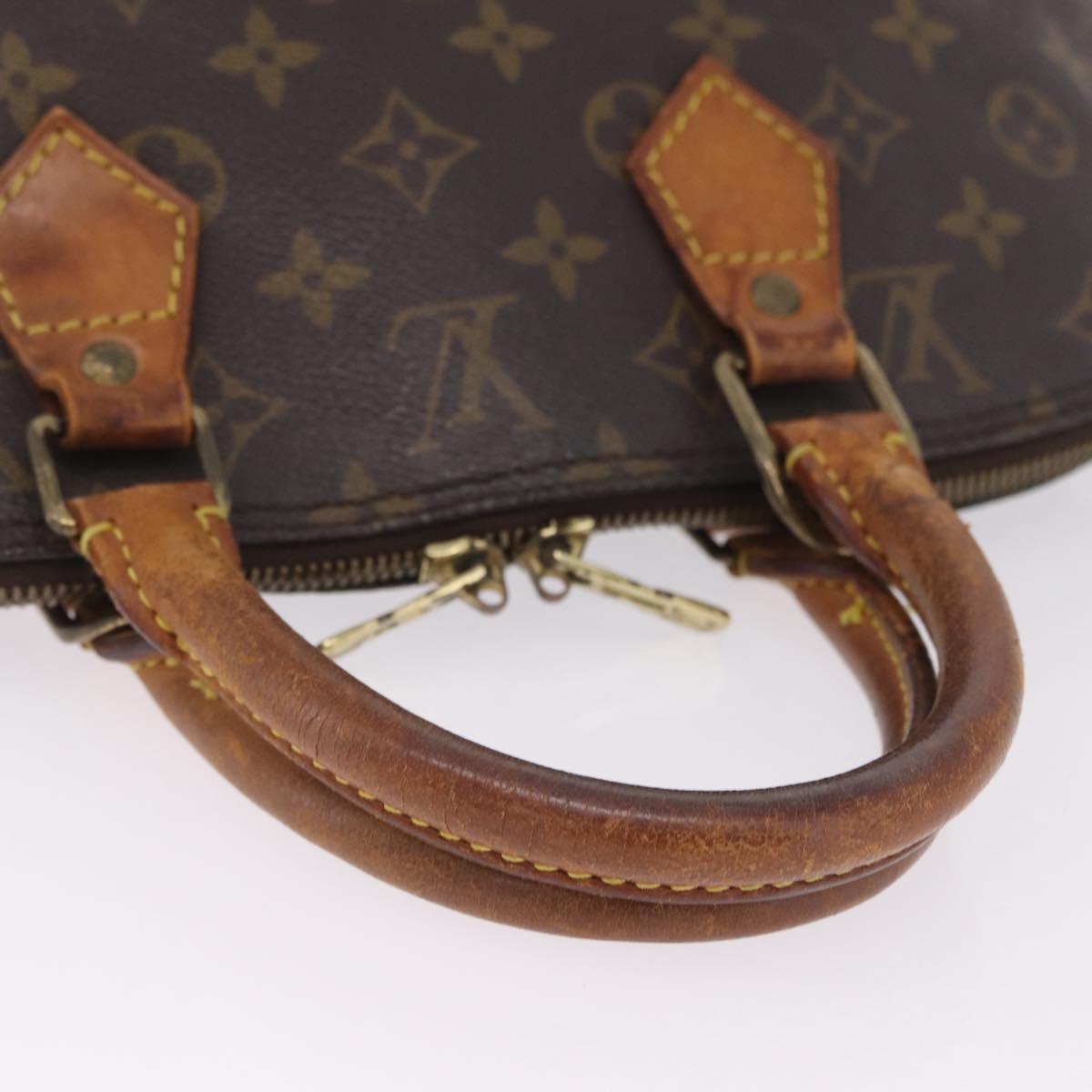 LOUIS VUITTON Monogram Alma Hand Bag M51130 LV Auth 209385