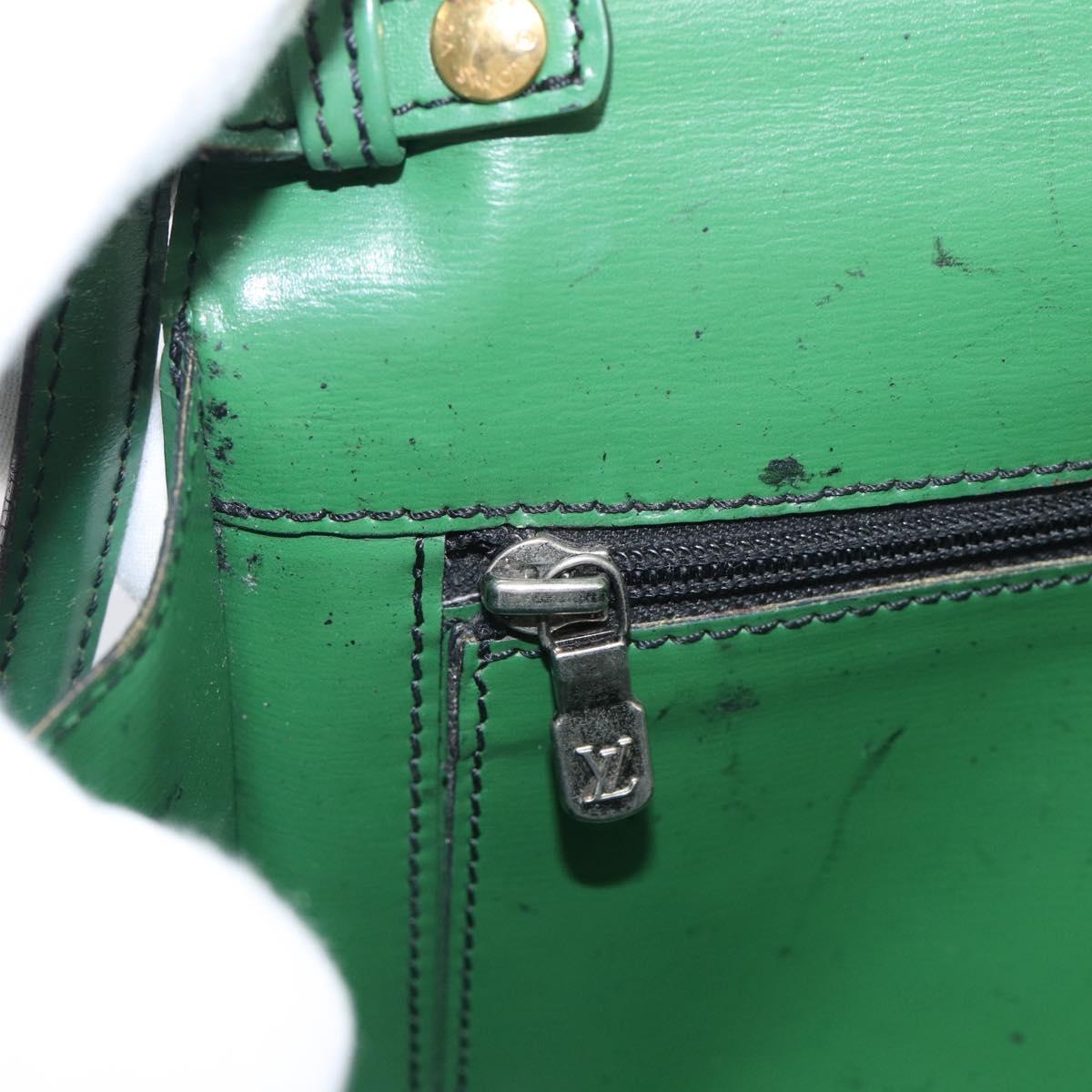 LOUIS VUITTON Epi Pochette Arche Shoulder Bag Green M52574 LV Auth 209389
