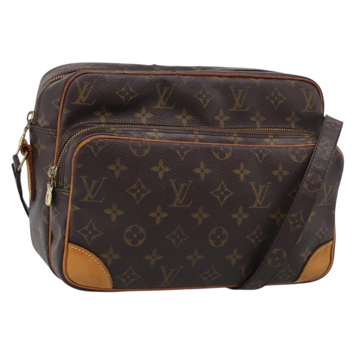 LOUIS VUITTON Monogram Nile Shoulder Bag M45244 LV Auth 209390