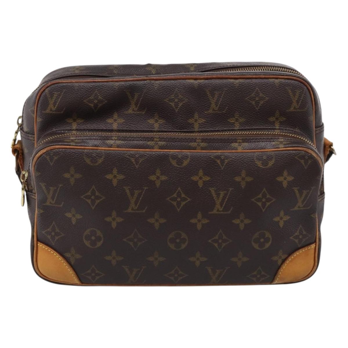 LOUIS VUITTON Monogram Nile Shoulder Bag M45244 LV Auth 209390