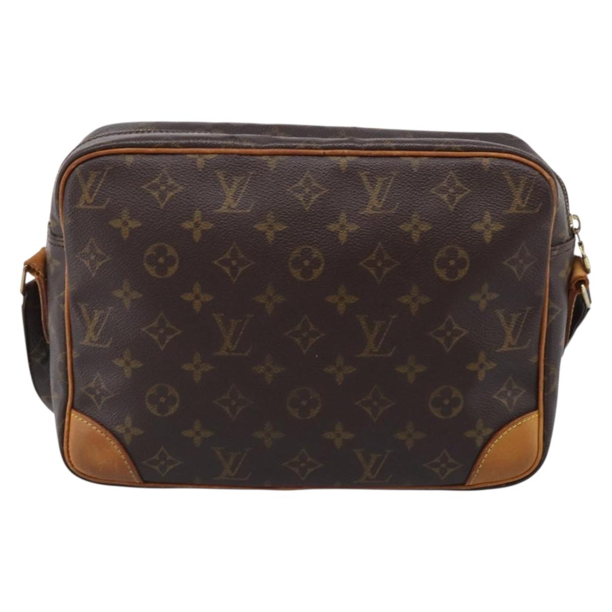 LOUIS VUITTON Monogram Nile Shoulder Bag M45244 LV Auth 209390