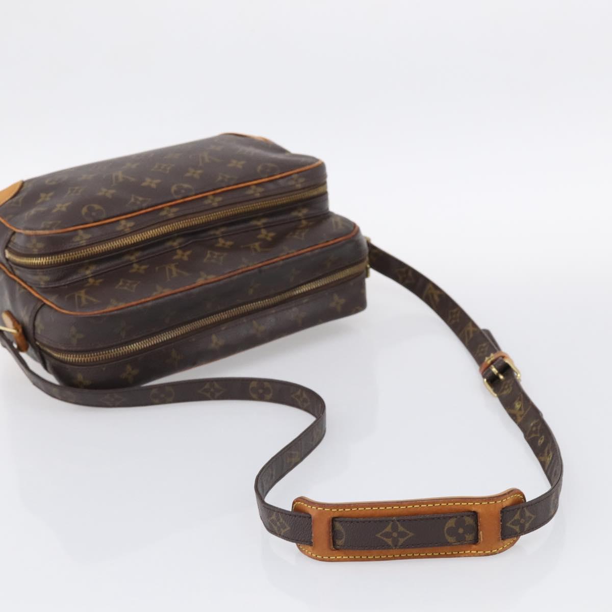 LOUIS VUITTON Monogram Nile Shoulder Bag M45244 LV Auth 209390