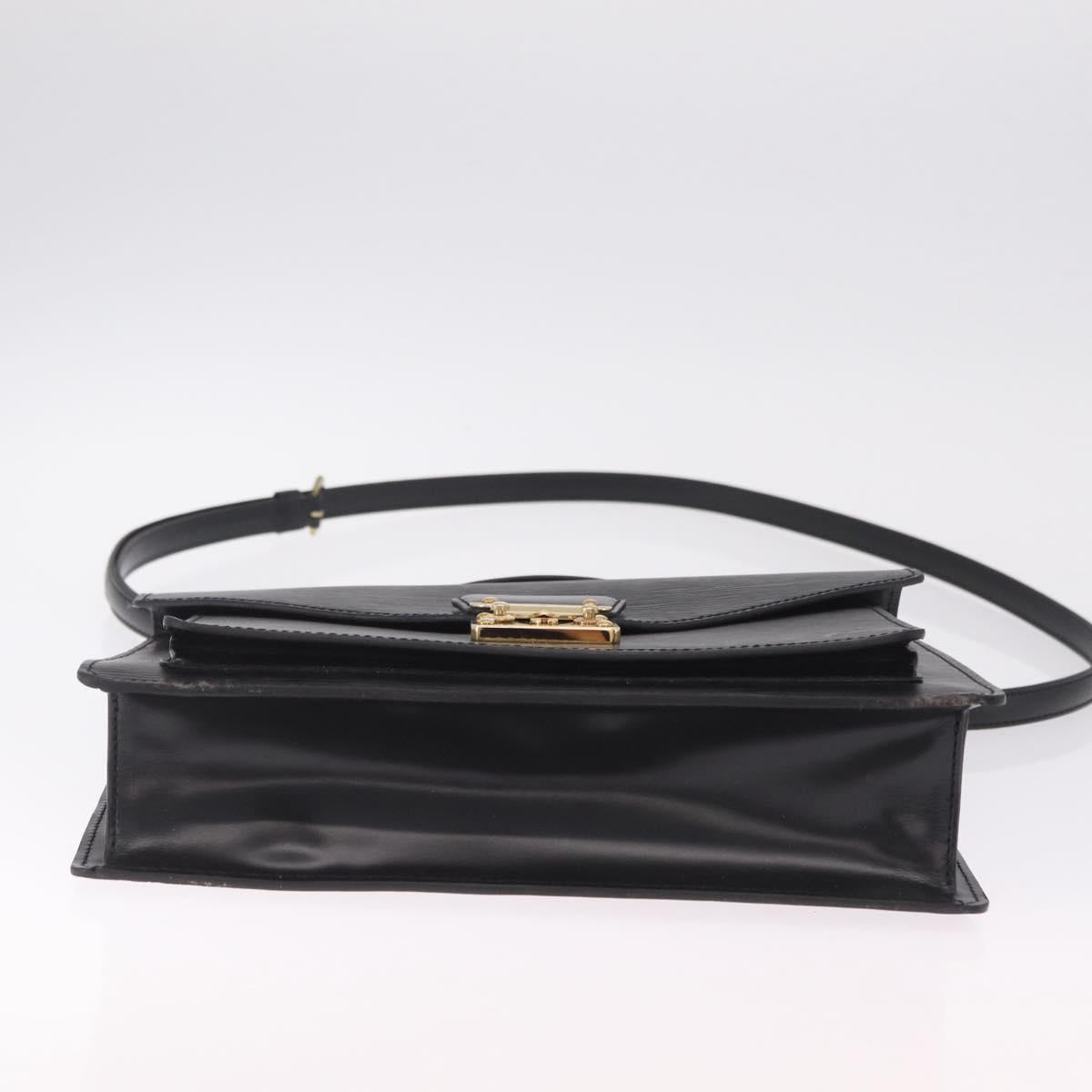 LOUIS VUITTON Epi Monceau 28 Hand Bag Black M52122 LV Auth 209393A