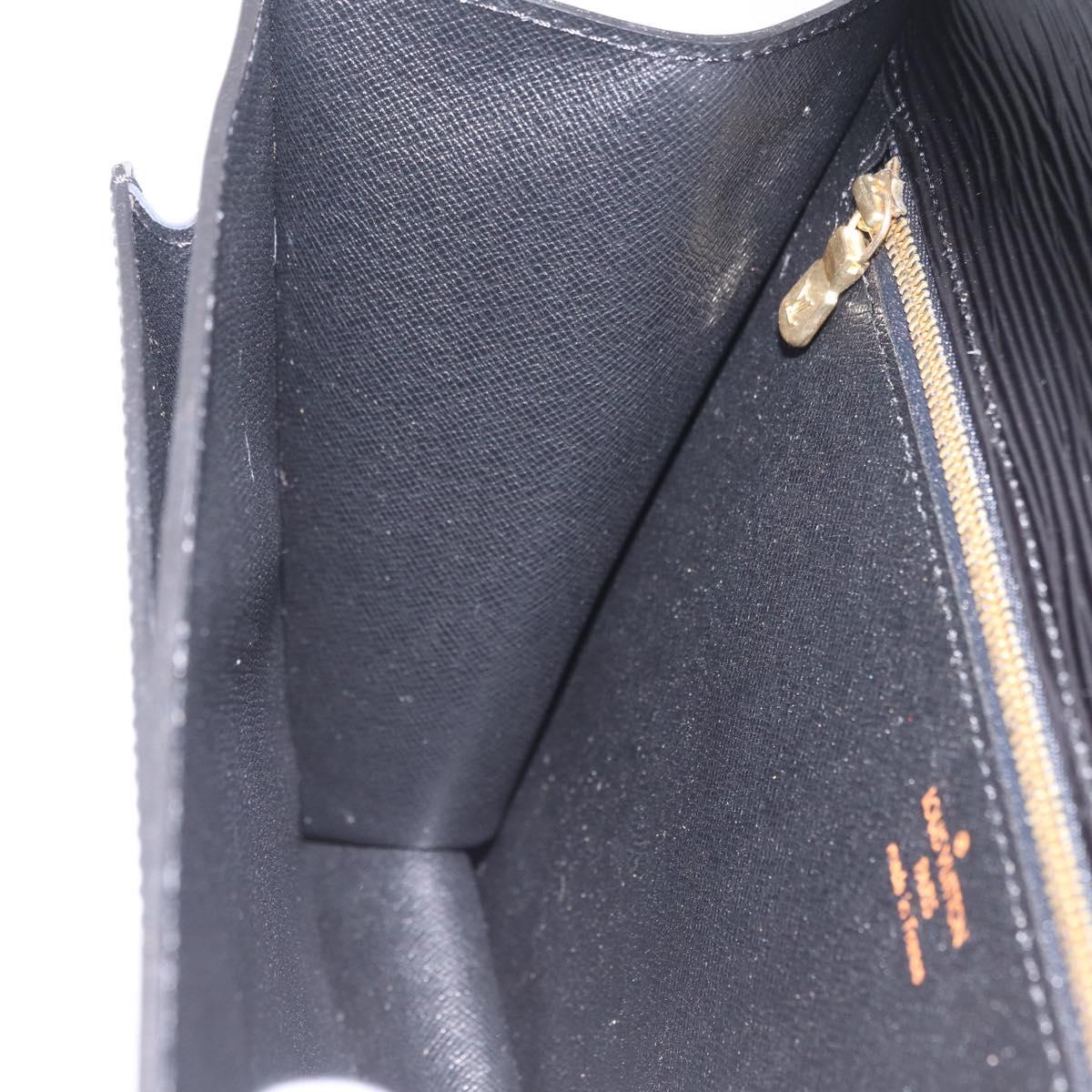 LOUIS VUITTON Epi Monceau 28 Hand Bag Black M52122 LV Auth 209393A