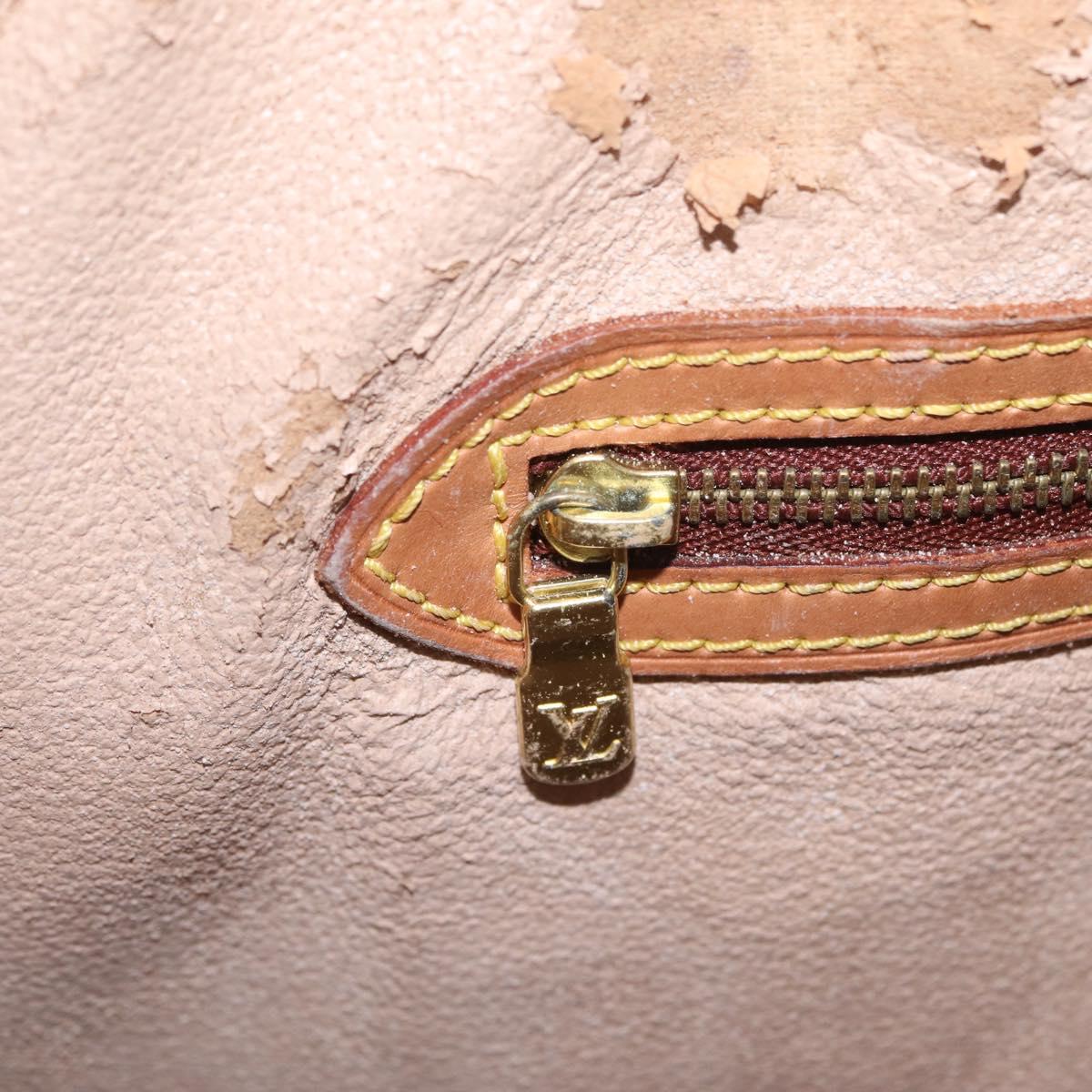 LOUIS VUITTON Monogram Bucket GM Shoulder Bag M42236 LV Auth 209397
