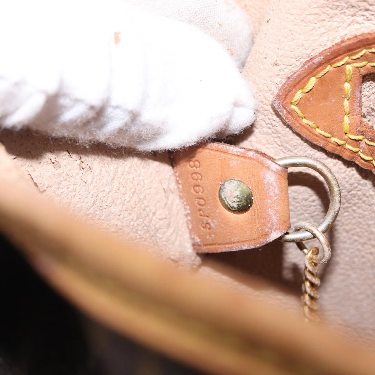 LOUIS VUITTON Monogram Bucket GM Shoulder Bag M42236 LV Auth 209397