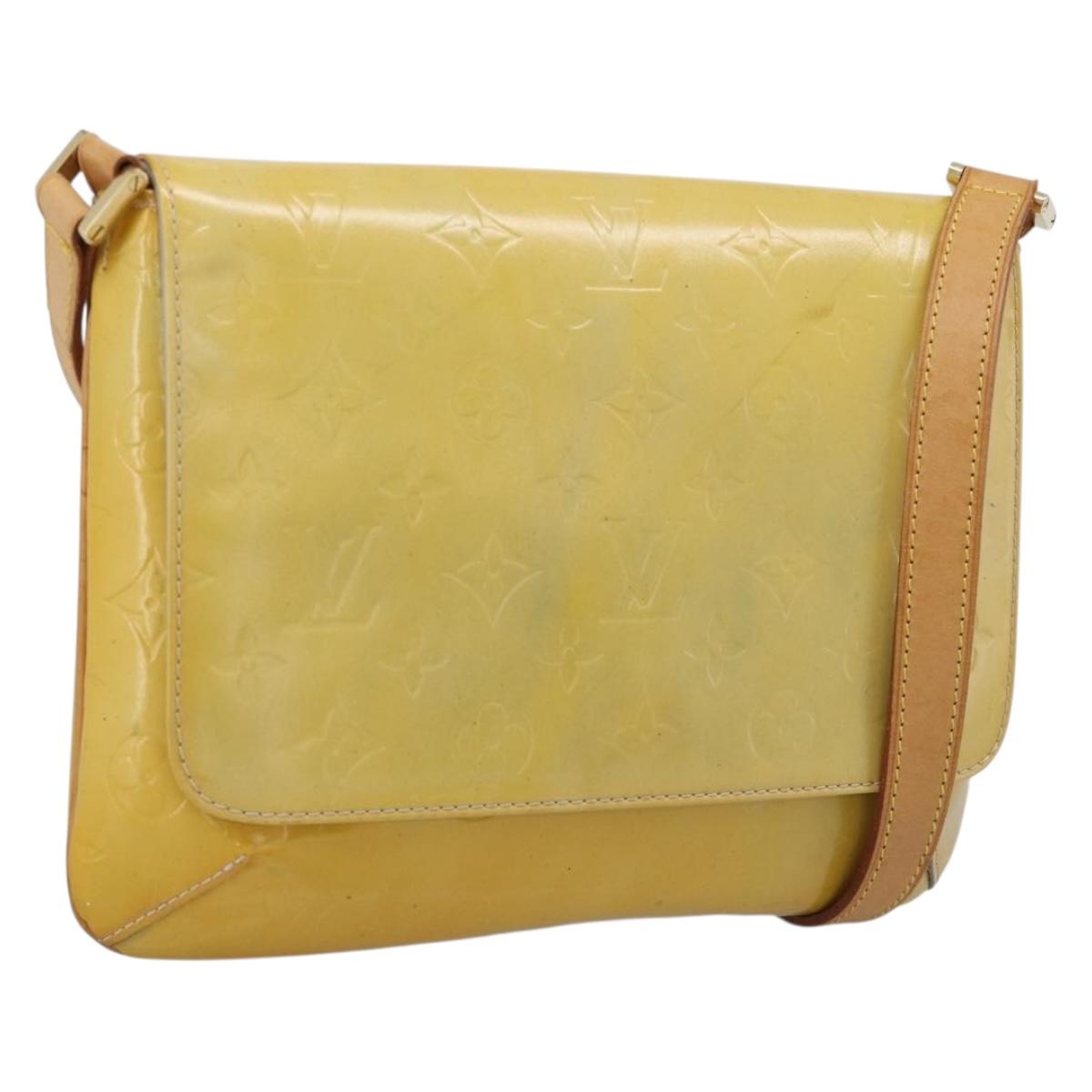 LOUIS VUITTON Monogram Vernis Thompson Street Bag Gris M91008 LV Auth 209400