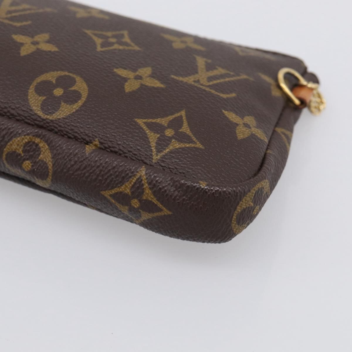 LOUIS VUITTON Monogram Sac Shopping Pouch LV Auth 209404