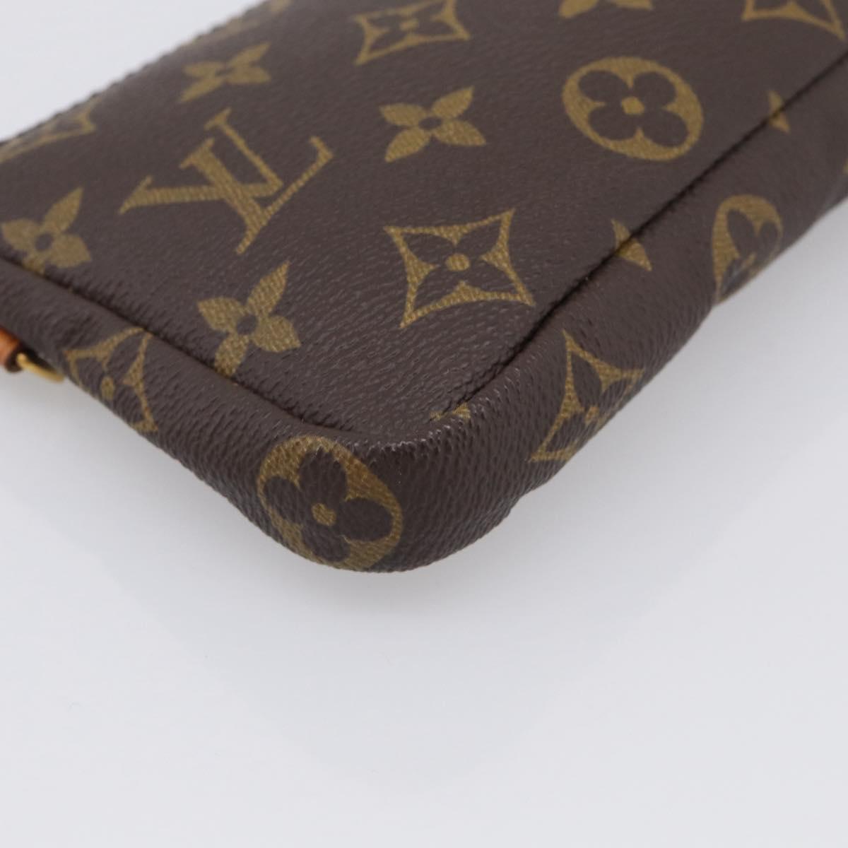 LOUIS VUITTON Monogram Sac Shopping Pouch LV Auth 209404