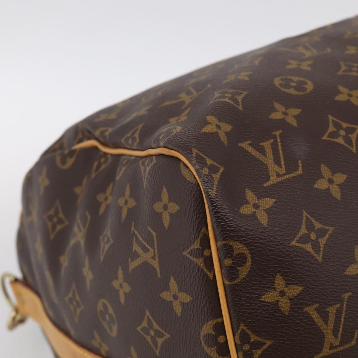 LOUIS VUITTON Monogram Keepall Bandouliere55 Boston Bag M41414 LV Auth 209443V