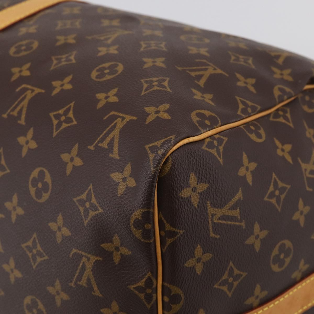 LOUIS VUITTON Monogram Keepall Bandouliere55 Boston Bag M41414 LV Auth 209443V