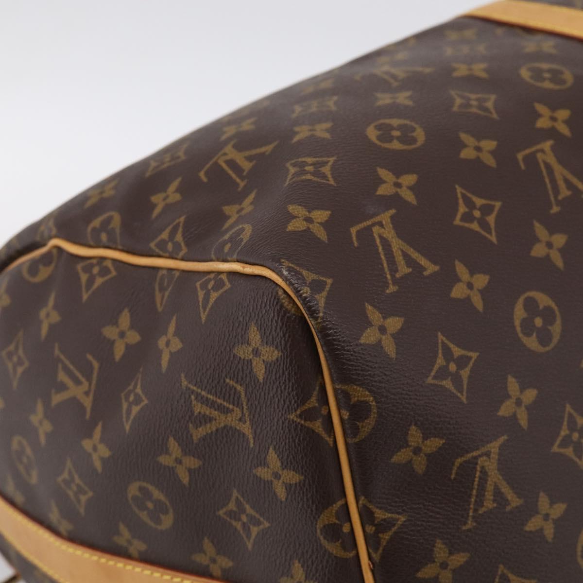 LOUIS VUITTON Monogram Keepall Bandouliere55 Boston Bag M41414 LV Auth 209443V