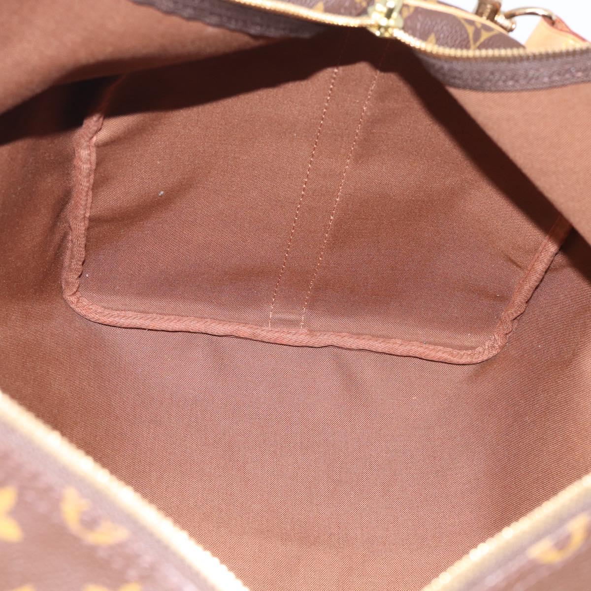LOUIS VUITTON Monogram Keepall Bandouliere55 Boston Bag M41414 LV Auth 209443V