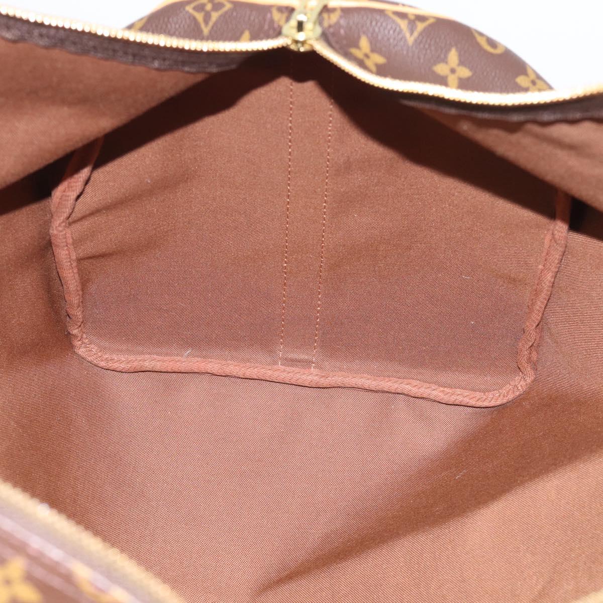 LOUIS VUITTON Monogram Keepall Bandouliere55 Boston Bag M41414 LV Auth 209443V