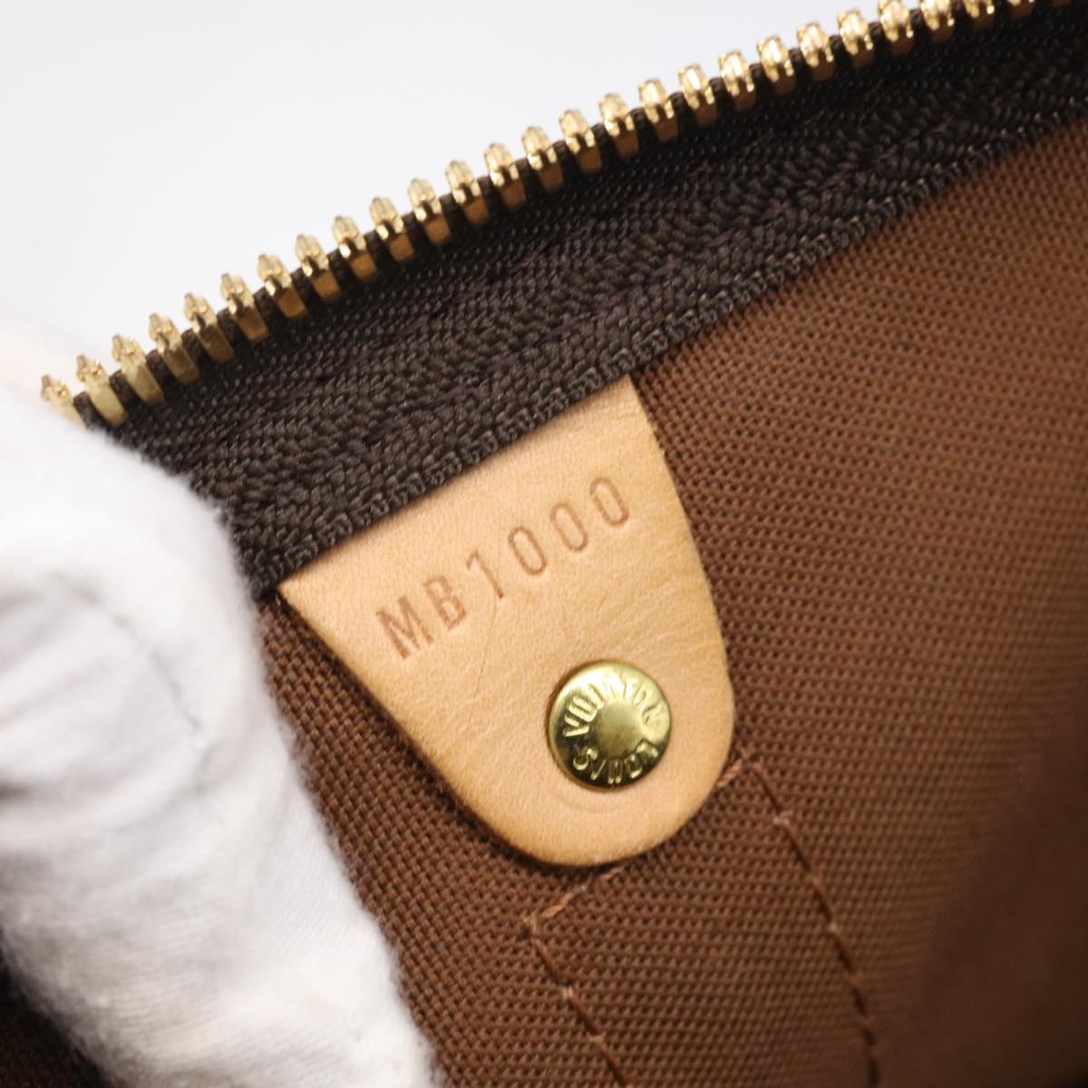 LOUIS VUITTON Monogram Keepall Bandouliere55 Boston Bag M41414 LV Auth 209443V