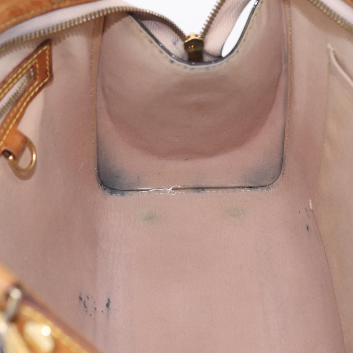LOUIS VUITTON Monogram Vernis Blair MM Hand Bag 2way Noir Manetic LV Auth 209453