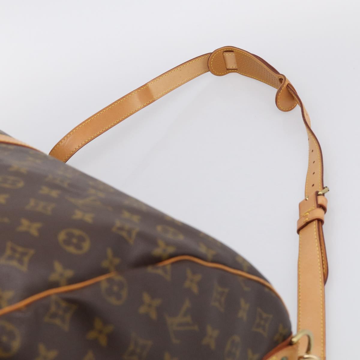 LOUIS VUITTON Monogram Keepall Bandouliere 60 Boston Bag M41412 LV Auth 209456V