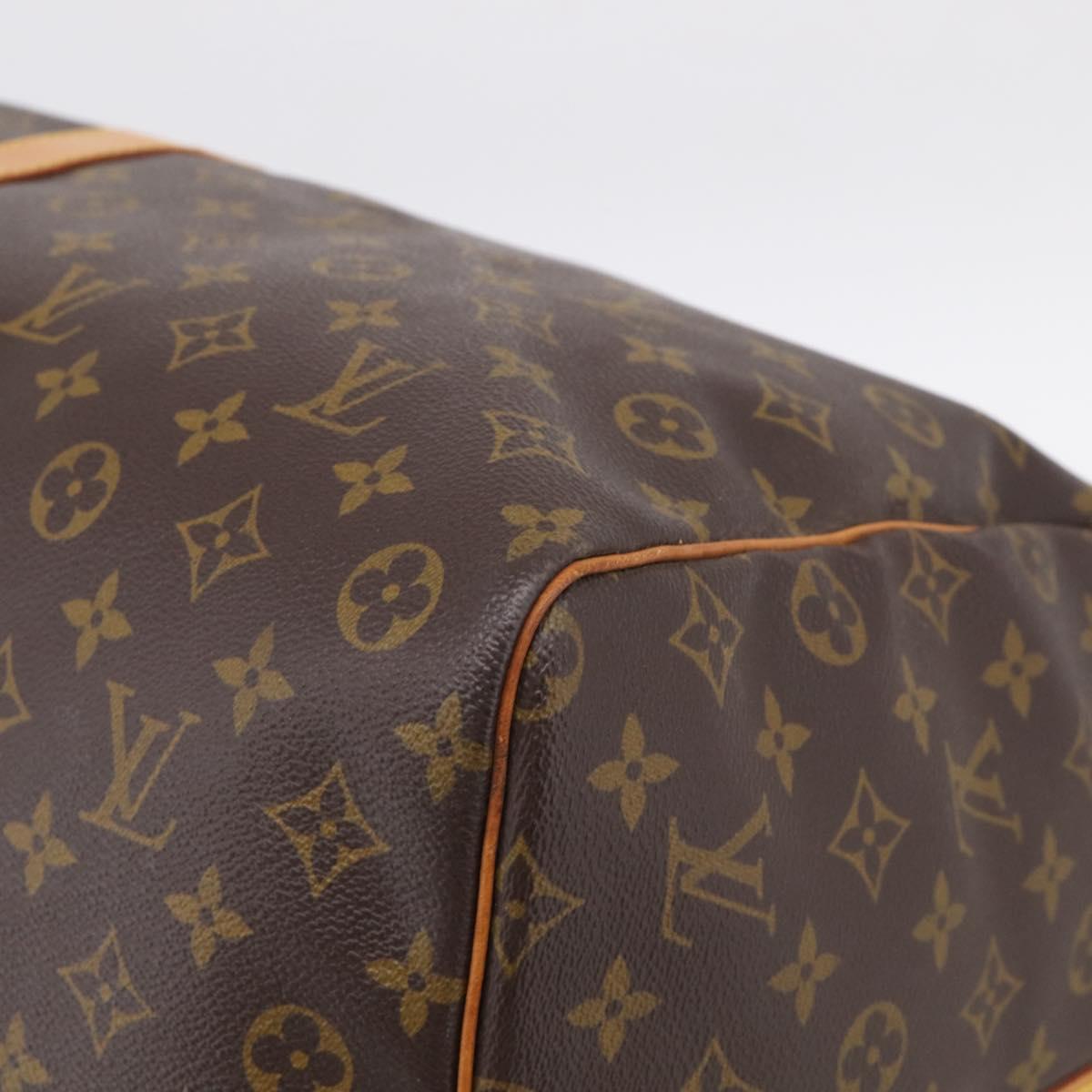 LOUIS VUITTON Monogram Keepall Bandouliere 60 Boston Bag M41412 LV Auth 209456V