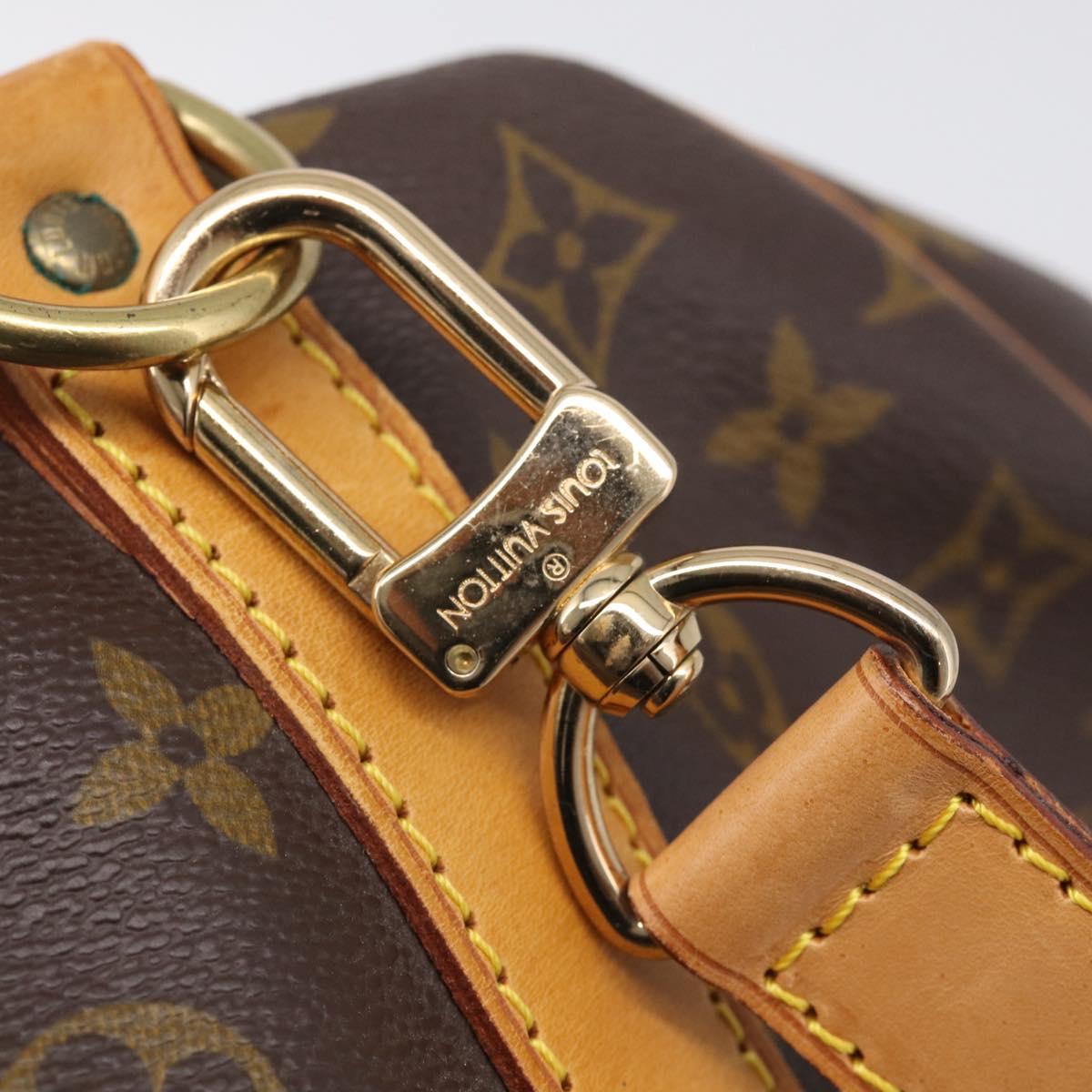 LOUIS VUITTON Monogram Keepall Bandouliere 60 Boston Bag M41412 LV Auth 209456V