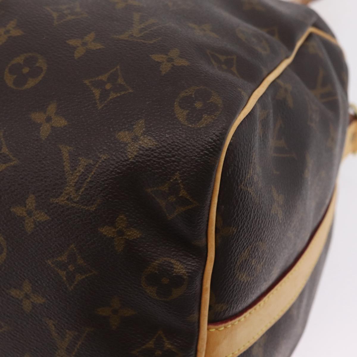 LOUIS VUITTON Monogram Keepall Bandouliere 50 Boston Bag M41416 LV Auth 209457V