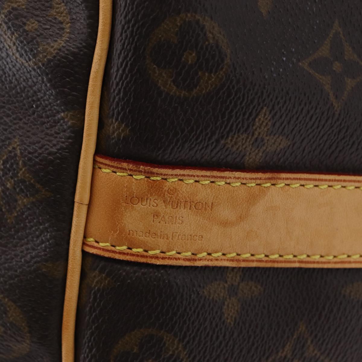 LOUIS VUITTON Monogram Keepall Bandouliere 50 Boston Bag M41416 LV Auth 209457V