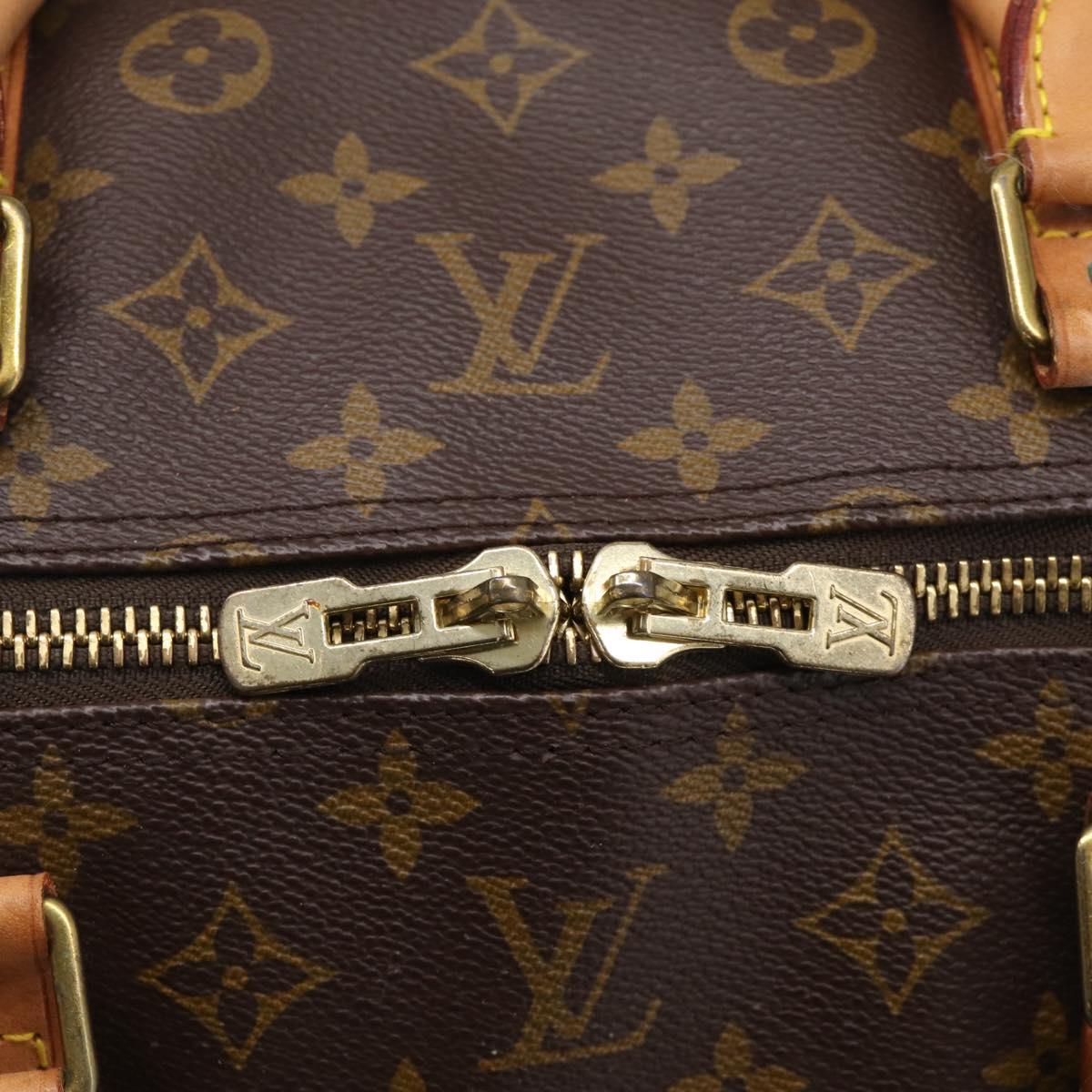 LOUIS VUITTON Monogram Keepall Bandouliere 60 Boston Bag M41412 LV Auth 209459A