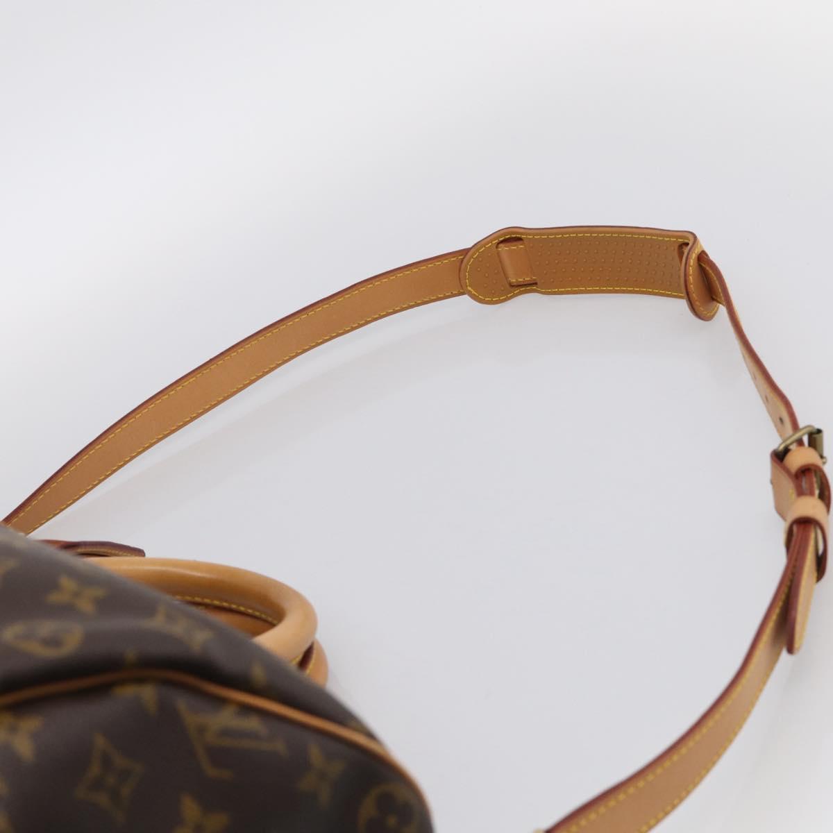 LOUIS VUITTON Monogram Keepall Bandouliere 50 Boston Bag M41416 LV Auth 209460V