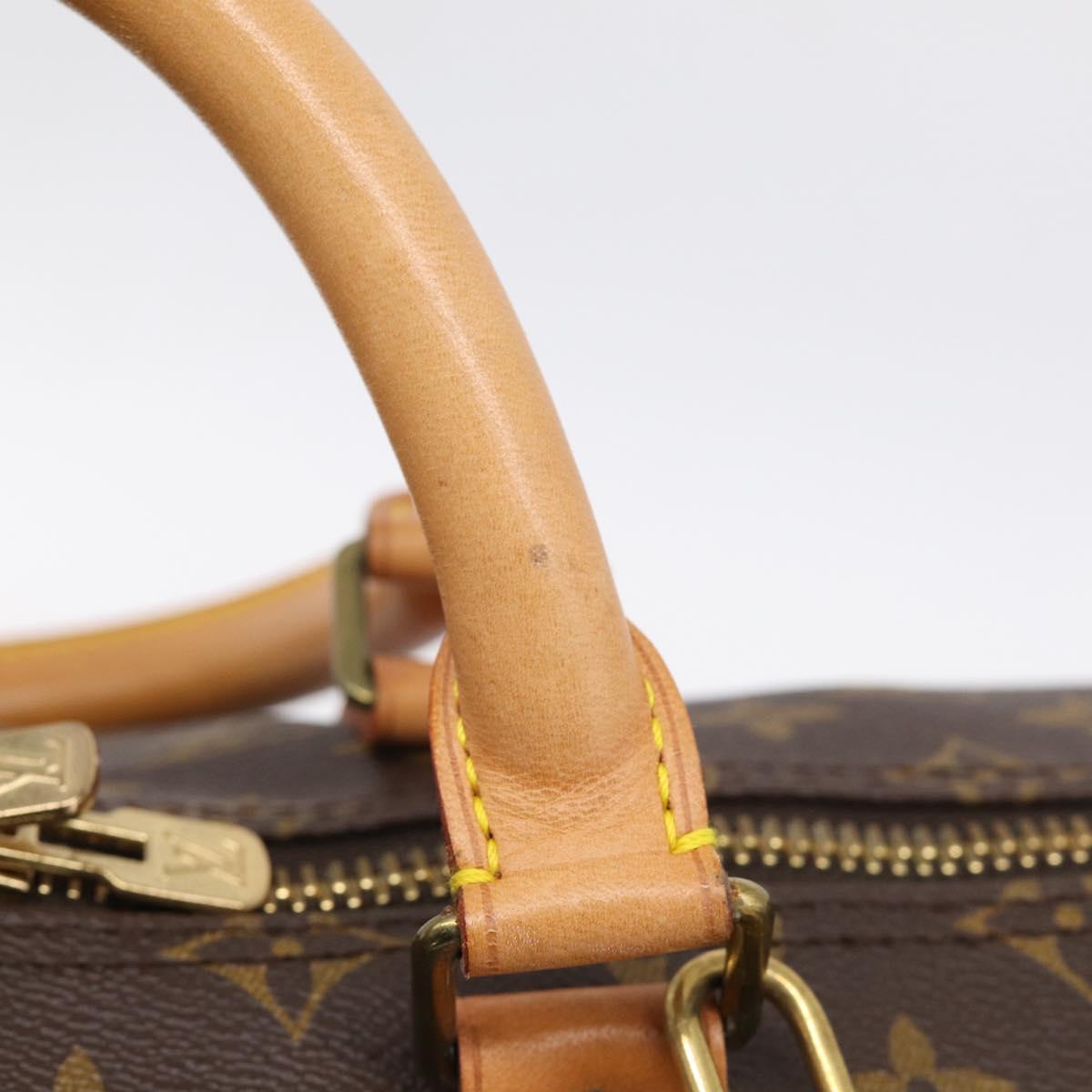 LOUIS VUITTON Monogram Keepall Bandouliere 50 Boston Bag M41416 LV Auth 209460V