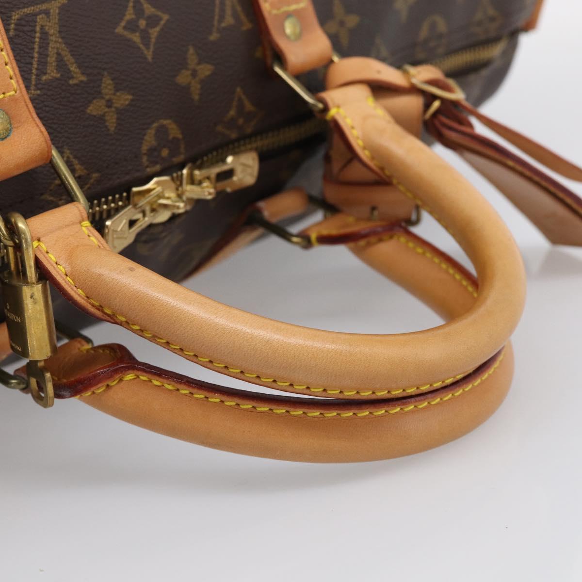 LOUIS VUITTON Monogram Keepall Bandouliere 50 Boston Bag M41416 LV Auth 209460V