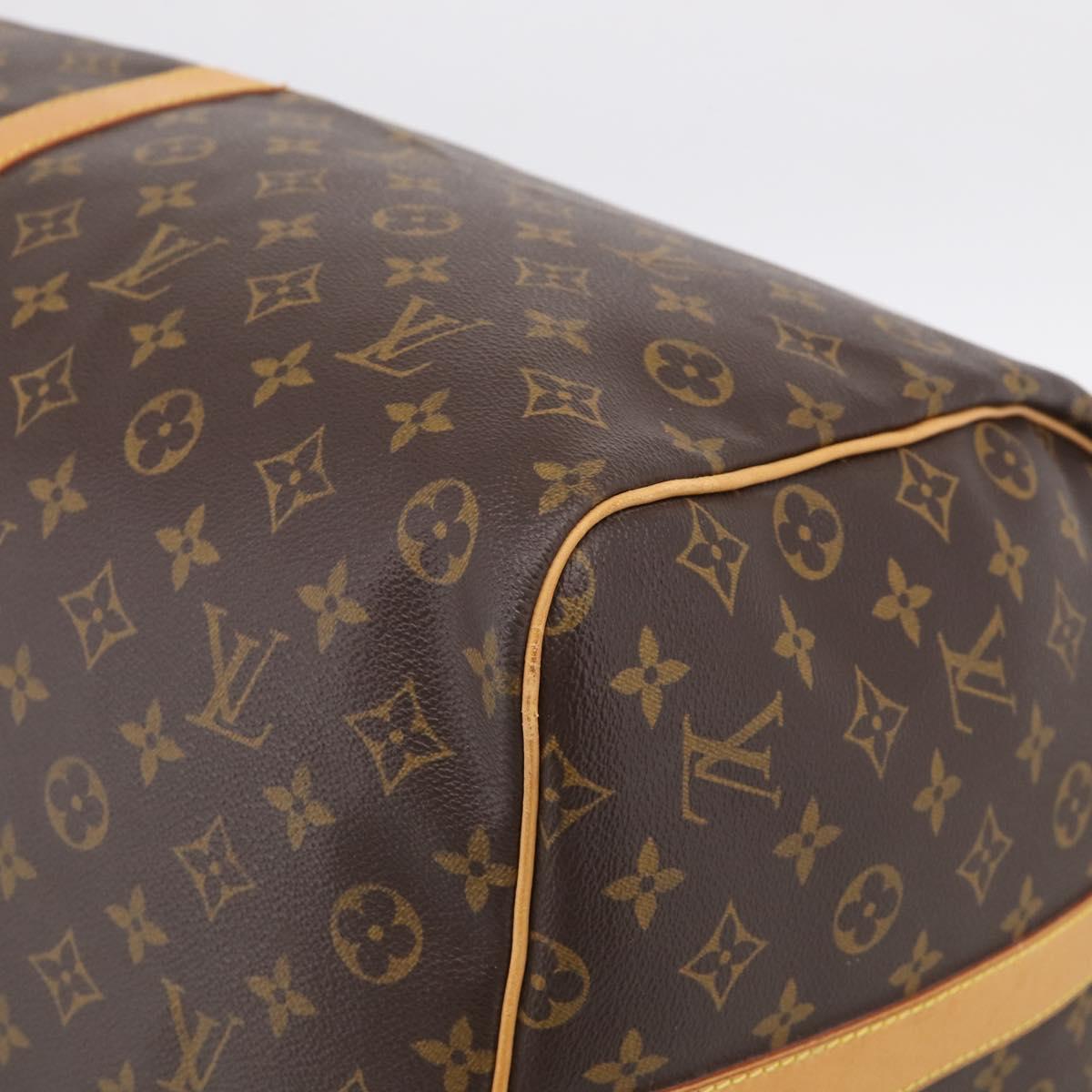 LOUIS VUITTON Monogram Keepall Bandouliere 60 Boston Bag M41412 LV Auth 209463V