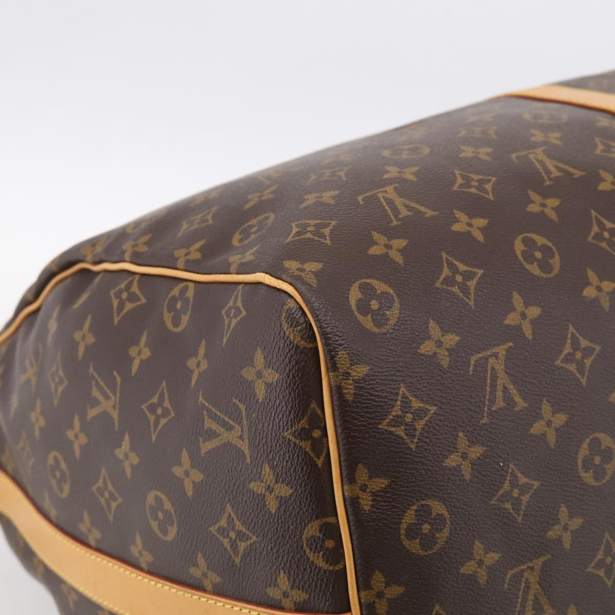 LOUIS VUITTON Monogram Keepall Bandouliere 60 Boston Bag M41412 LV Auth 209463V